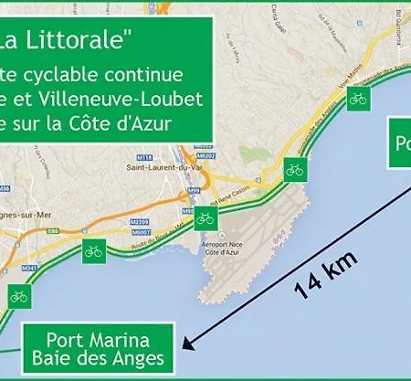 Port Marina - Parking Prive, Climatise Au Ducal Appartamento